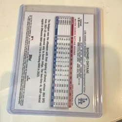 Topps 2024 Chrome Shohei Ohtani #1 Los Angeles Dodgers Base Set Card - Image 2