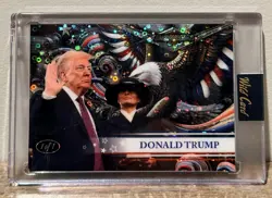 Wild Card Alumination Donald Trump 2025 Insert 1/1 MAGA EAGLE - Image 1