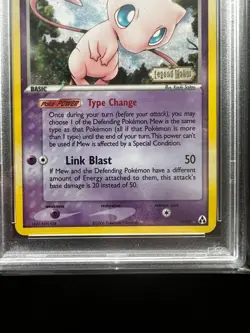 Pokemon Mew EX Legend Maker Reverse Holo Rare #10/92 PSA 3 - Image 5