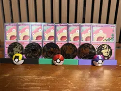 ⁠Lot of 8 Slowpoke Pokemon Pitch Black Black Star Promo Galaxy Holo Card Lot NM - Image 1