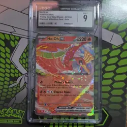 CGC 9 Ho-Oh ex 007/034 Trading Card Game Classic Holo English 2023 - Image 1