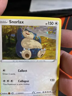 Snorlax Cosmos Holo Holo Promo Cards & Products 141/192 NM MEW TAIL HD SWIRL 🌀 - Image 2