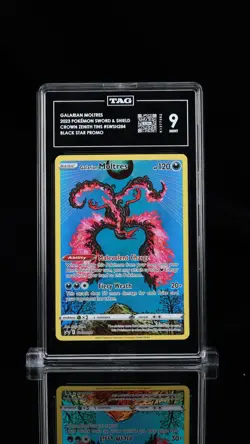 Galarian Moltres SWSH284 SWSH: Sword & Shield Promo Cards Holo TAG 9 - Image 1