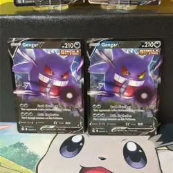 Gengar V 156/264 NM 4 CARD LOT Fusion Strike Pokemon TCG - Image 3