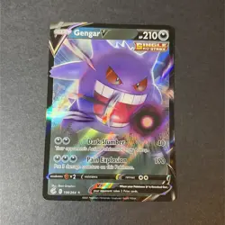 Gengar V 156/264 NM 4 CARD LOT Fusion Strike Pokemon TCG - Image 4