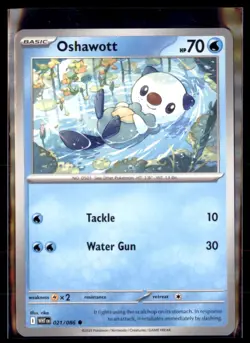 Pokemon Oshawott White Flare WHT 021/086 Non Holo 4 Card Lot - Image 1