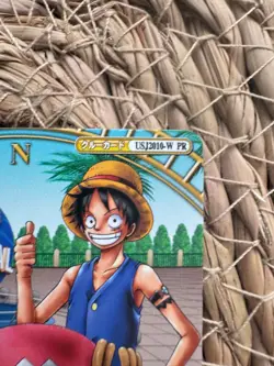 One Piece Berry Match Luffy & Chopper Universal Studios USJ2010-W Limited Card - Image 3