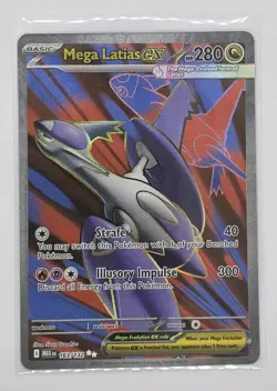 Pokemon TCG Mega Latias EX Full Art Ultra Rare Card 163/132 - Image 1