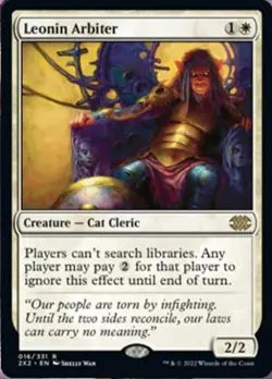 Leonin Arbiter - Near Mint MTG Double Masters 2022 - Image 1