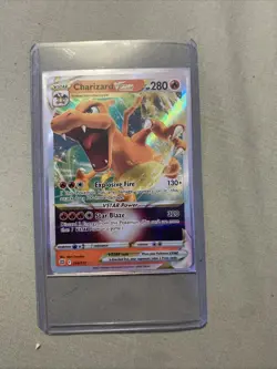 Pokemon TCG Charizard VSTAR Holo Ultra Rare Card Brilliant Stars 018/172 - Image 4