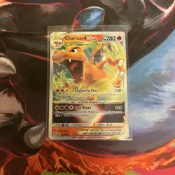 Pokemon TCG Charizard VSTAR Holo Ultra Rare Card Brilliant Stars 018/172 - Image 1