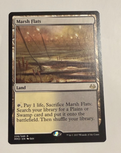 MTG Marsh Flats Modern Masters 3 239/249 LP-NM Fetch Land - Image 1