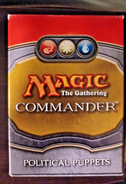 MTG POLITICAL PUPPETS COMMANDER DECK MAGIC - Image 1
