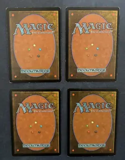 MTG 4X JAPANESE URZA'S LEGACY RANCOR MAGIC THE GATHERING ENCHANTMENT GREEN - Image 2