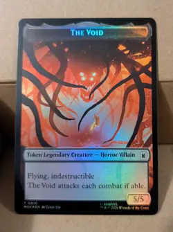Magic MTG Marvel Superheroes TOKEN 14 Squirrel / 10 The Void Foil - Image 2