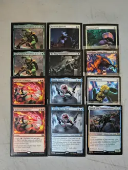 Magic Teenage Mutant Ninja Turtles TMT Rare Foil Lot TMC Coin of Mastery - Image 1