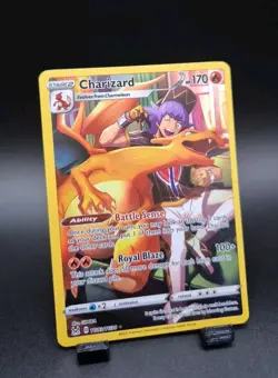 Charizard TG03/TG30 Lost Origin Trainer Gallery Ultra Rare Pokemon Card NM - Image 2