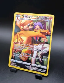 Charizard TG03/TG30 Lost Origin Trainer Gallery Ultra Rare Pokemon Card NM - Image 3