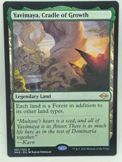 Yavimaya, Cradle of Growth | MH2 Modern Horizons 2 | NM | MTG Modern | Rare - Image 1