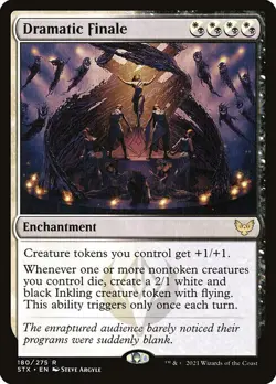 1x Dramatic Finale NM Eng MTG - Strixhaven - Image 1