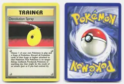 Devolution Spray 72/102 Rare Base Set Unlimited Pokemon MP - Image 3