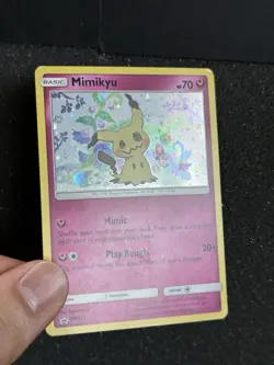 Pokemon Mimikyu SM163 Holo Black Star Promo - Image 3