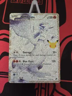 Pokemon TCG Reshiram Celebrations Classic Collection Card 113/114 NM/M Condition - Image 1
