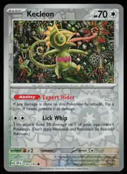 Kecleon 150/191 Common Surging Sparks Pokemon Reverse Holo Near Mint - Image 1