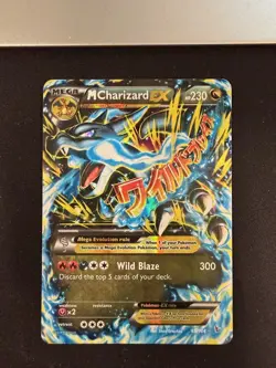 Pokemon TCG XY Flashfire 2014 Holo Card M Charizard EX 69/106 - Image 1