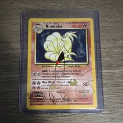 Pokemon Base Set (Unlimited) Ninetales 12 - Image 1