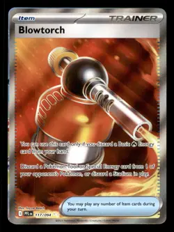 Blowtorch 117/094 Ultra Rare Phantasmal Flames Pokemon Holo Near Mint - Image 1