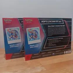 POKEMON HOP'S ZACIAN EX BOX (LOT OF 2) SEALED NEW - Image 3