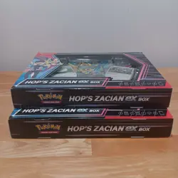 POKEMON HOP'S ZACIAN EX BOX (LOT OF 2) SEALED NEW - Image 4