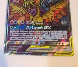 2019 Pokemon Promo - Moltres & Zapdos & Articuno GX SM210 - Image 5