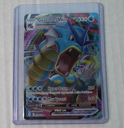 Pokemon TCG Gyarados VMAX 029/203 Evolving Skies Ultra Rare Holo Eng HP 330 - Image 1