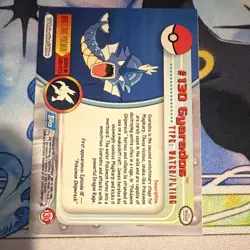 Topps Gyarados #130 Pokemon TV Animation Edition Water/Flying Regular EN 180HP - Image 2