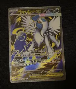 The Pokemon Company Mega Absol EX Me01: Mega Evolution 161/132 Ultra Rare Holo - Image 1