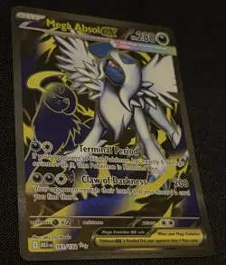 The Pokemon Company Mega Absol EX Me01: Mega Evolution 161/132 Ultra Rare Holo - Image 2
