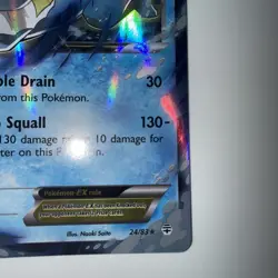 Pokemon Vaporeon EX 24/83 XY Generations Ultra Rare Holo Near Mint NM - Image 5