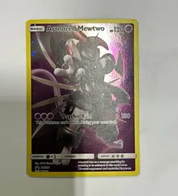 Armored Mewtwo - SM228 Black Star Promo Full Art Pokemon - NM - Image 1