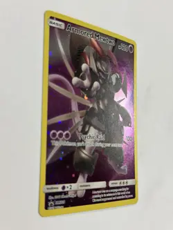 Armored Mewtwo - SM228 Black Star Promo Full Art Pokemon - NM - Image 2