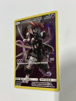 Armored Mewtwo - SM228 Black Star Promo Full Art Pokemon - NM - Image 3