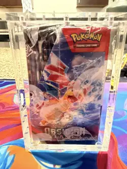Pokemon TCG Scarlet & Violet Obsidian Flames Booster Box w/ Acrylic Case 820650863745 - Image 2