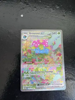 The Pokemon Company Venusaur ex 198/165 SV 151 Full Art Holo SIR 340HP - Image 2