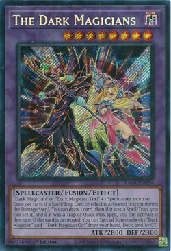 The Dark Magicians RA04 1st ED Secret Rare NM Yugioh - Image 1