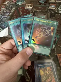 3x Card Destruction 1st Edition Ultra Rare BLGG-EN104 Yu-Gi-Oh! - Image 1