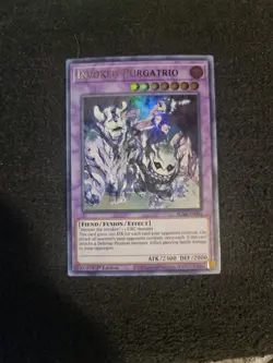 Invoked Purgatrio (BLAR-EN082) - Ultra Rare - 1st Edition - Image 1