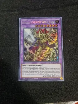 Yugioh Fossil Warrior Skull King BLAR-EN006 Secret Rare 1st Ed - NM - Image 1