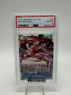 2024 Bandai One Piece Boa Hancock ST17-004 SR PSA 10 - Image 1