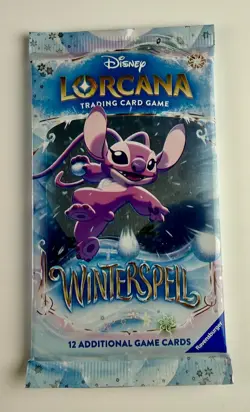 Ravensburger Disney Lorcana TCG: Winterspell Booster Pack - 12 Cards - Image 1